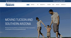 Desktop Screenshot of mytucsonmovers.com